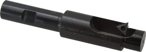 APT - 31/32 Inch Diameter, Solid Pilot, Straight 5/8 Inch Shank Diameter, 2 Insert, Indexable Counterbore - 4-5/8 Inch Overall Length, TPGH 215 Insert - Eagle Tool & Supply