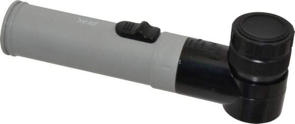 SPI - 7x Max Magnification, 1 Inch Lense Diameter, Pocket and Hand Held Optical Comparator - Reticle No. 5 - Eagle Tool & Supply