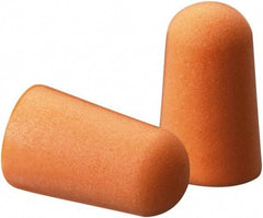 3M - Disposable, Uncorded, 29 dB, Taper End Earplugs - Orange - Eagle Tool & Supply