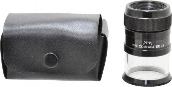 SPI - 7x Max Magnification, 1 Inch Lense Diameter, Mini Comparator - Eagle Tool & Supply