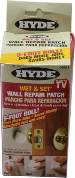 Hyde Tools - Drywall/Plaster Repair - White, 5" x 3 Yd ( 540 Sq In ) Coverage - Eagle Tool & Supply