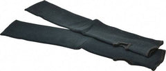 Ringers Gloves - Size Universal, Black Kevlar Cut Resistant Sleeve - 18" Long Sleeve, Elastic Opening at Both Ends, Made with Thumb Hole - Eagle Tool & Supply