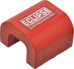 Eclipse - 0 Hole, 2-7/16" Overall Width, 2-3/8" Deep, 1-13/64" High, 76 Lb Average Pull Force, Alnico Power Magnets - 14.28mm Pole Width, 550°C Max Operating Temp, Grade 5 Alnico - Eagle Tool & Supply