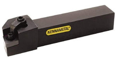 Kennametal - MCGN, Right Hand Cut, 0° Lead Angle, 3/4" Shank Height x 3/4" Shank Width, Negative Rake Indexable Turning Toolholder - 4-1/2" OAL, CN..43. Insert Compatibility, Series Kenloc - Eagle Tool & Supply