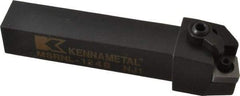 Kennametal - MSRN, Left Hand Cut, 15° Lead Angle, 3/4" Shank Height x 3/4" Shank Width, Negative Rake Indexable Turning Toolholder - 4-1/2" OAL, SN..43. Insert Compatibility, Series Kenloc - Eagle Tool & Supply