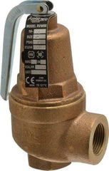 Conbraco - 3/4" Inlet, 3/4" Outlet, ASME Safety Relief Valve - 30 Max psi, 827,000 BTUs - Eagle Tool & Supply