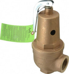 Conbraco - 1-1/2" Inlet, 1-1/2" Outlet, ASME Safety Relief Valve - 30 Max psi, 3,151,000 BTUs - Eagle Tool & Supply