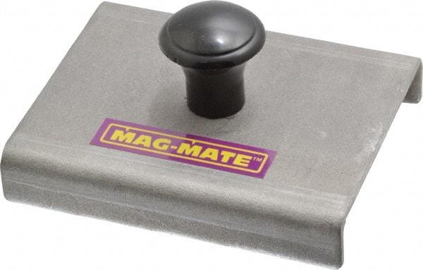 Mag-Mate - 2-1/2" Long, 9/16" Magnet Height, 45 Lb Max Pull Magnetic Print Holder - 22.5 Lb Average Magnetic Pull - Eagle Tool & Supply