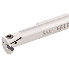 Iscar - GEHI, Internal, Left Hand, 2.6mm Max Depth of Cut, 2.4 to 3.2mm Groove Width, Indexable Grooving Tool Holder - GE.. Insert Compatibility, 16mm Shank Width, 125mm OAL, Through Coolant - Eagle Tool & Supply
