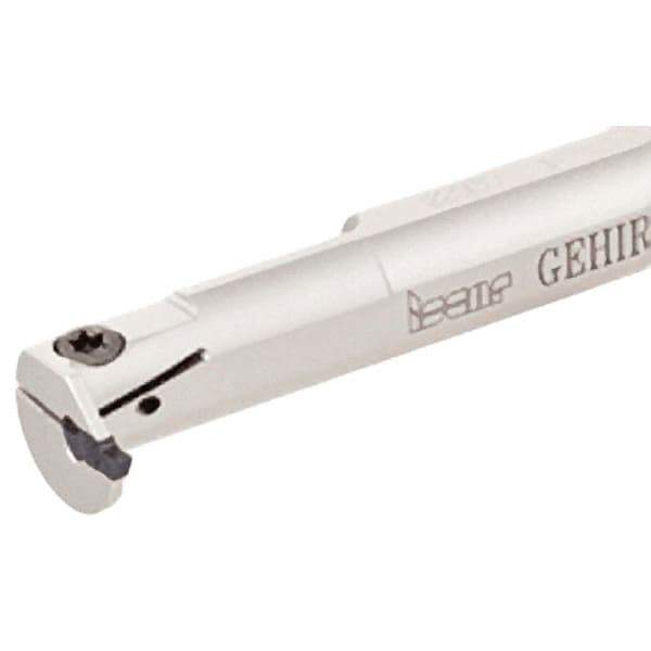 Iscar - 15mm Min Bore Diam, 150mm OAL, 12mm Shank Diam, GEHI Indexable Boring Bar - 6mm Max Bore Depth, GE.I Insert, Clamp Holding Method - Eagle Tool & Supply