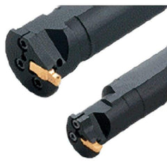 Iscar - GHAI, Internal, Left Hand, Indexable Grooving Tool Holder - 32mm Shank Width, 200mm OAL, Through Coolant - Eagle Tool & Supply