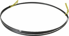 Starrett - 18 TPI, 7' 9-1/2" Long x 1/4" Wide x 0.025" Thick, Welded Band Saw Blade - Carbon Steel, Toothed Edge, Raker Tooth Set, Flexible Back, Contour Cutting - Eagle Tool & Supply