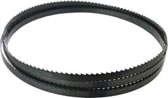 Starrett - 4 TPI, 12' 6" Long x 1/2" Wide x 0.025" Thick, Welded Band Saw Blade - Carbon Steel, Toothed Edge, Raker Tooth Set, Flexible Back, Contour Cutting - Eagle Tool & Supply