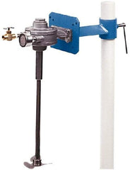 Neptune Mixer - 50 to 80 psi Air Pressure, 5 Gallon Mixing Capacity, 1/4 to 1/2 hp, Pipe Clamp, Air Powered Mixer - 24 Inch Long Shaft, Compatible with Pail Container - Eagle Tool & Supply