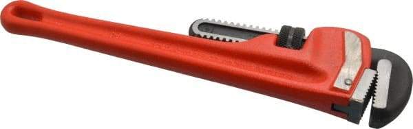 Ridgid - 14" Cast Iron Straight Pipe Wrench - 2" Pipe Capacity - Eagle Tool & Supply