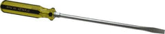 Stanley - Standard Slotted Screwdriver - Round Shank, Acetate Handle - Eagle Tool & Supply