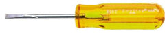 Xcelite - Standard Slotted Screwdriver - Round Shank, Acetate Handle - Eagle Tool & Supply