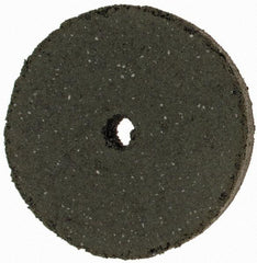 Cratex - 1" Diam x 1/8" Hole x 1/8" Thick, Surface Grinding Wheel - Coarse Grade - Eagle Tool & Supply