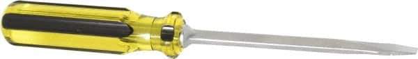 Stanley - Standard Slotted Screwdriver - Square Shank, Acetate Handle - Eagle Tool & Supply