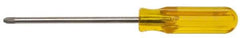 Xcelite - #3, 10-1/2" OAL, Standard Phillips Screwdriver - 6" Blade Length, Round Shank, Acetate Handle - Eagle Tool & Supply