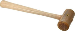 Garland - 1/4 Lb Head Rawhide Mallet - Wood Handle - Eagle Tool & Supply