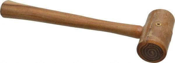 Garland - 3/8 Lb Head Rawhide Mallet - Wood Handle - Eagle Tool & Supply