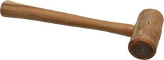 Garland - 3/8 Lb Head Rawhide Mallet - Wood Handle - Eagle Tool & Supply