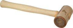 Garland - 1/2 Lb Head Rawhide Mallet - Wood Handle - Eagle Tool & Supply