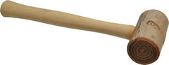 Garland - 3/4 Lb Head Rawhide Mallet - Wood Handle - Eagle Tool & Supply