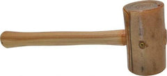 Garland - 1-1/2 Lb Head Rawhide Mallet - Wood Handle - Eagle Tool & Supply