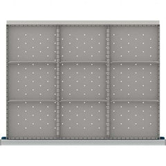 LISTA - 9-Compartment Drawer Divider Layout for 3.15" High Drawers - Eagle Tool & Supply
