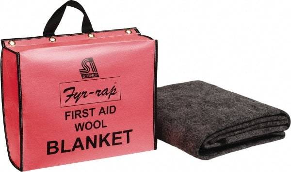 Steiner - Wool Fire Blanket - 7 Ft. Long x 62 Inch Wide, Comes in Tote Bag - Eagle Tool & Supply