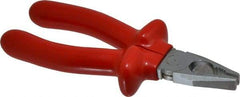 Knipex - 7" OAL, Side-Cutting Pliers - 1-7/16" Jaw Length x 1" Jaw Width - Eagle Tool & Supply