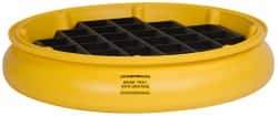 Eagle - 10 Gal Sump, 1,000 Lb Capacity, 1 Drum, Plastic Drum Tray - 6" High - Eagle Tool & Supply