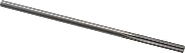 Alvord Polk - 15/64" High Speed Steel 6 Flute Chucking Reamer - Straight Flute, 0.2265" Straight Shank, 1-1/2" Flute Length, 6" OAL - Eagle Tool & Supply