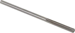 Alvord Polk - 19/64" High Speed Steel 6 Flute Chucking Reamer - Straight Flute, 0.2792" Straight Shank, 1-1/2" Flute Length, 6" OAL - Eagle Tool & Supply
