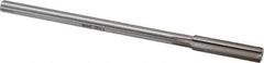 Alvord Polk - 11/32" High Speed Steel 6 Flute Chucking Reamer - Straight Flute, 0.2792" Straight Shank, 1-1/2" Flute Length, 6" OAL - Eagle Tool & Supply