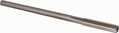 Alvord Polk - 23/64" High Speed Steel 6 Flute Chucking Reamer - Straight Flute, 0.3105" Straight Shank, 1-3/4" Flute Length, 7" OAL - Eagle Tool & Supply