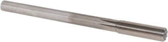 Alvord Polk - 5/8" High Speed Steel 8 Flute Chucking Reamer - Straight Flute, 9/16" Straight Shank, 2-1/4" Flute Length, 9" OAL - Eagle Tool & Supply