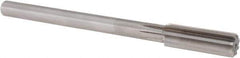 Alvord Polk - 13/16" High Speed Steel 8 Flute Chucking Reamer - Straight Flute, 5/8" Straight Shank, 2-1/2" Flute Length, 9-1/2" OAL - Eagle Tool & Supply