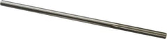 Alvord Polk - #2 High Speed Steel 6 Flute Chucking Reamer - Straight Flute, 0.2173" Straight Shank, 1-1/2" Flute Length, 6" OAL - Eagle Tool & Supply