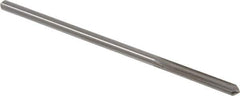 Alvord Polk - #13 High Speed Steel 6 Flute Chucking Reamer - Straight Flute, 0.1805" Straight Shank, 1-1/8" Flute Length, 4-1/2" OAL - Eagle Tool & Supply