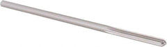 Alvord Polk - #15 High Speed Steel 6 Flute Chucking Reamer - Straight Flute, 0.1755" Straight Shank, 1-1/8" Flute Length, 4-1/2" OAL - Eagle Tool & Supply