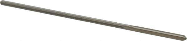 Alvord Polk - #39 High Speed Steel 4 Flute Chucking Reamer - Straight Flute, 0.0928" Straight Shank, 7/8" Flute Length, 3-1/2" OAL - Eagle Tool & Supply