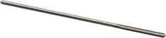 Alvord Polk - #44 High Speed Steel 4 Flute Chucking Reamer - Straight Flute, 0.0771" Straight Shank, 3/4" Flute Length, 3" OAL - Eagle Tool & Supply