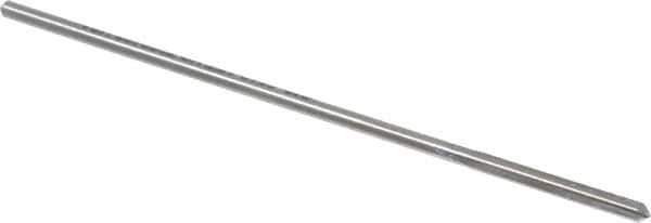 Alvord Polk - #46 High Speed Steel 4 Flute Chucking Reamer - Straight Flute, 0.072" Straight Shank, 3/4" Flute Length, 3" OAL - Eagle Tool & Supply