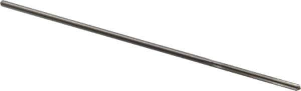 Alvord Polk - #51 High Speed Steel 4 Flute Chucking Reamer - Straight Flute, 0.066" Straight Shank, 3/4" Flute Length, 3" OAL - Eagle Tool & Supply