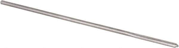 Alvord Polk - #53 High Speed Steel 4 Flute Chucking Reamer - Straight Flute, 0.0585" Straight Shank, 1/2" Flute Length, 2-1/2" OAL - Eagle Tool & Supply