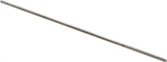 Alvord Polk - #56 High Speed Steel 4 Flute Chucking Reamer - Straight Flute, 0.0455" Straight Shank, 1/2" Flute Length, 2-1/2" OAL - Eagle Tool & Supply