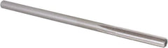 Alvord Polk - Letter L High Speed Steel 6 Flute Chucking Reamer - Straight Flute, 0.2792" Straight Shank, 1-1/2" Flute Length, 6" OAL - Eagle Tool & Supply